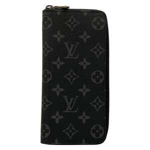 Louis Vuitton Zippy Wallet Vertical (canvas) Long Wallet M62295 Monogram Eclipse